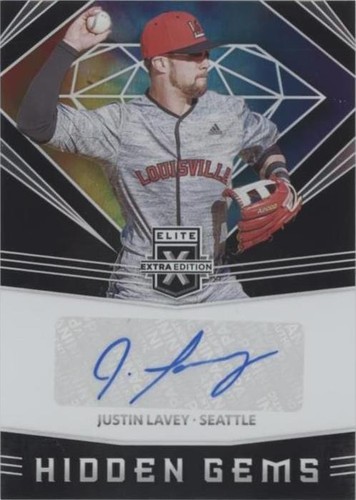 2020 Panini Elite Extra Edition - Justin Lavey #HG-JL