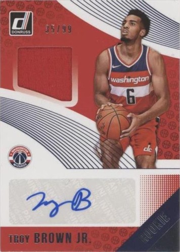 2018-19 Panini Donruss - Troy Brown Jr. #RMS-TBR