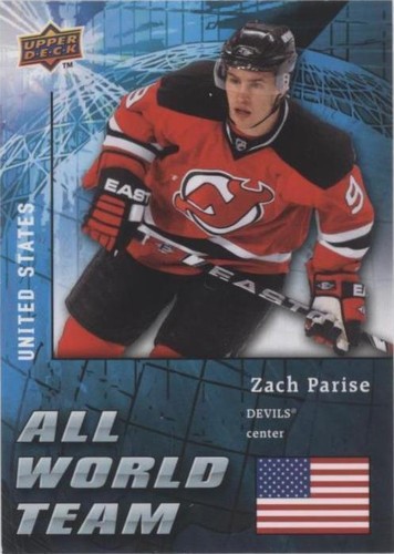 2009-10 Upper Deck - Zach Parise #AW31