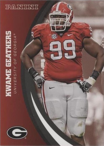 2015 Panini Georgia Bulldogs Kwame Geathers #43