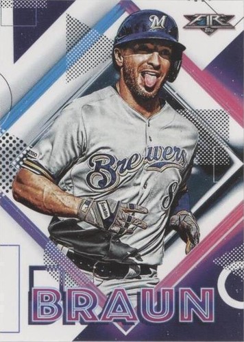 2020 Topps Fire - Ryan Braun #52