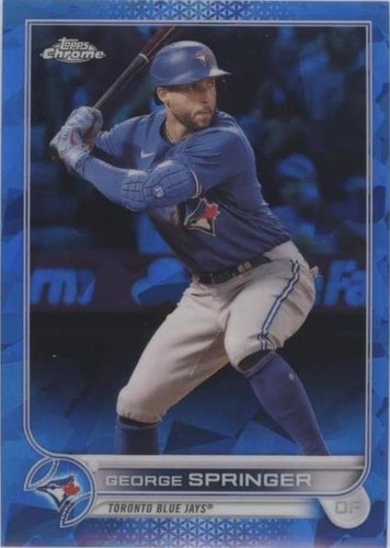 2022 Topps Chrome Sapphire Edition - George Springer #361