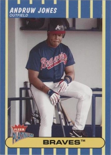 2003 Fleer Platinum - Andruw Jones #33