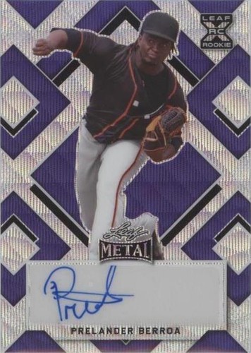 2022 Leaf Metal - Prelander Berroa #BA-PB1