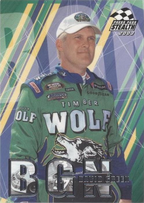 2003 Press Pass Stealth - David Green #47