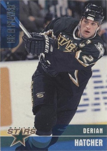 1999-00 In the Game Be A Player Memorabilia - Derian Hatcher #17