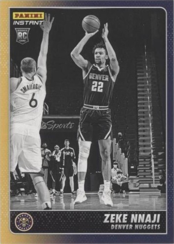 2020-21 Panini Instant - Zeke Nnaji #BW24
