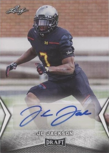 2018 Leaf Draft J.C. Jackson #BA-JCJ