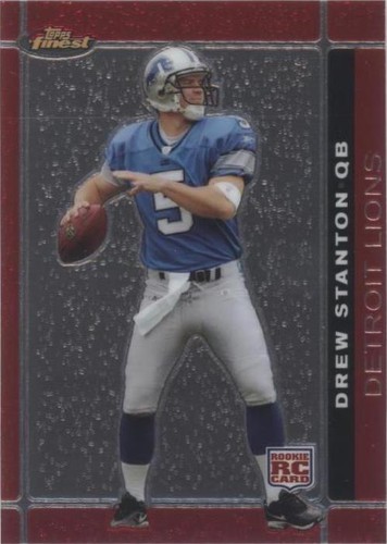 2007 Topps Finest Drew Stanton #107