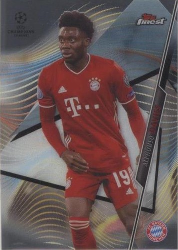 2020-21 Topps Finest UCL Alphonso Davies #69