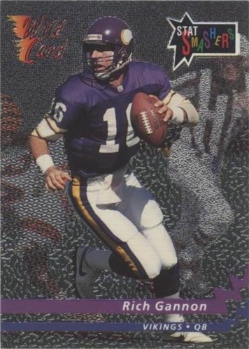 1993 Wild Card Rich Gannon #CSS-110