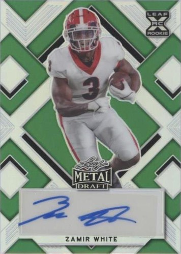 2022 Leaf Metal Draft Zamir White #BA-ZW1