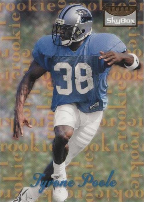 1995 Skybox Premium Tyrone Poole #176