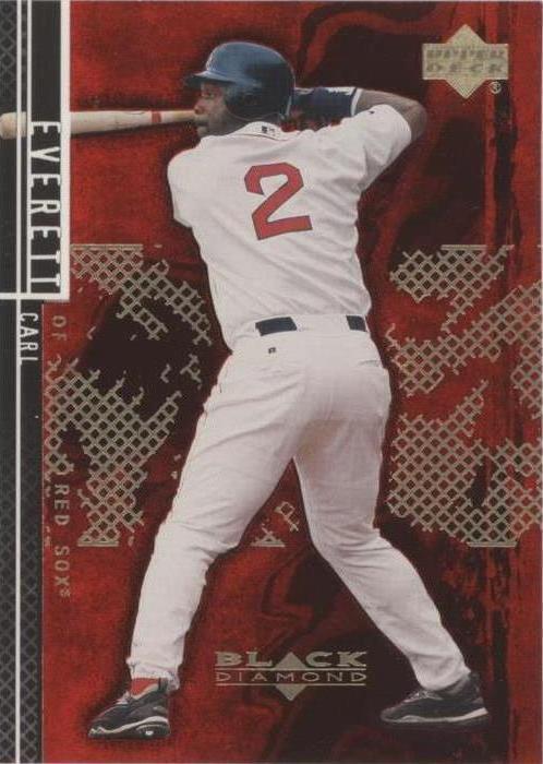 Upper Deck Black Diamond 2000 edición novato - Carl Everett #26