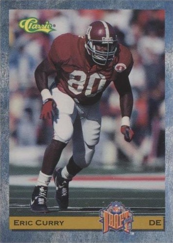 1993 Classic Draft Picks Eric Curry #6
