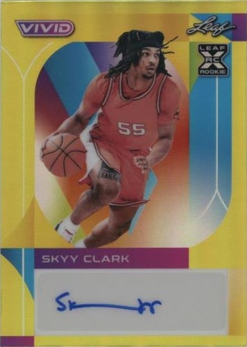 2022-23 Leaf Vivid - Skyy Clark #BA-SC1