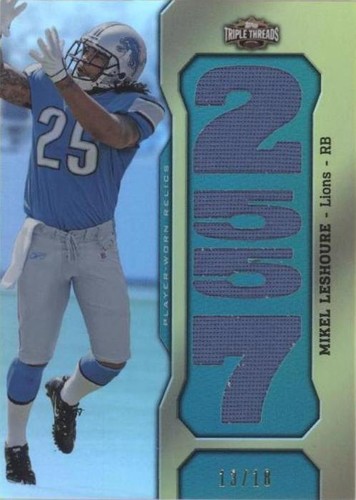 2011 Topps Triple Threads Mikel Leshoure #TTR-37