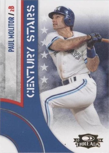 2008 Donruss Threads - Paul Molitor #CS-14