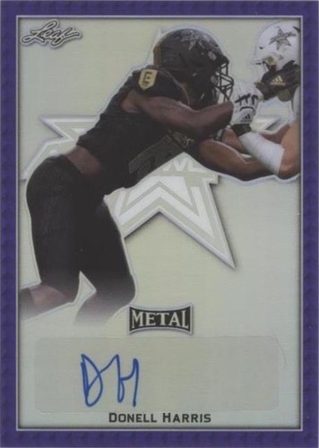 2020 Leaf Metal U.S. Army All-American Bowl Donell Harris #BA-DH1