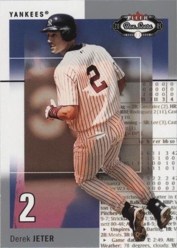 2003 Fleer Box Score - Derek Jeter #2