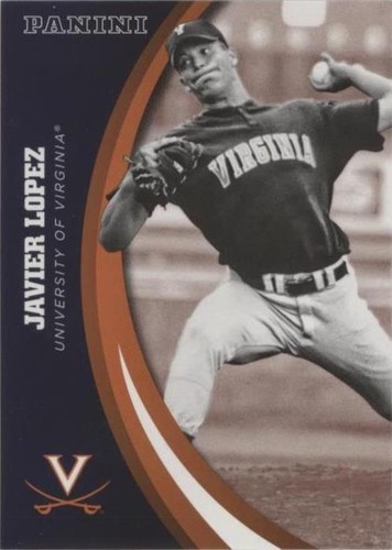 2016 Panini University of Virginia Cavaliers - Javier Lopez #38