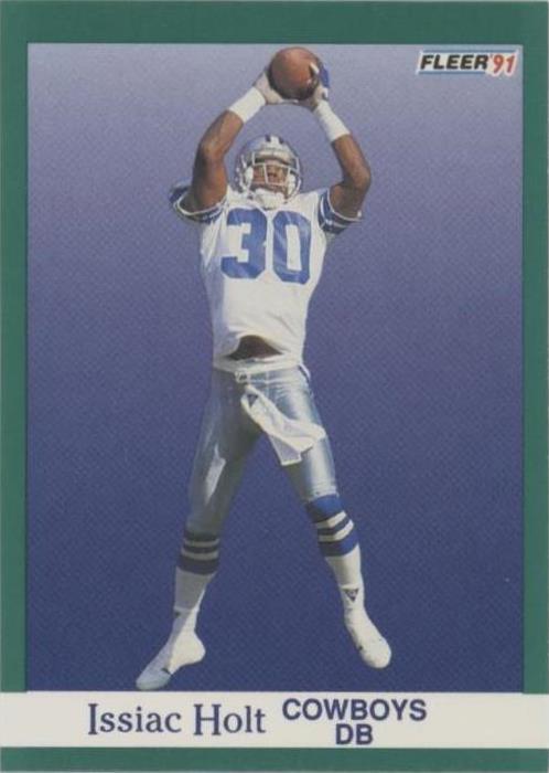 1991 Fleer Issiac Holt #230