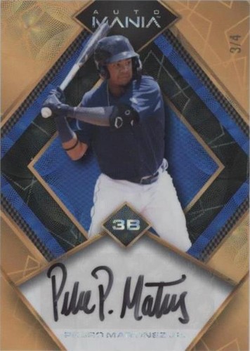 2023 Wild Card Auto Mania - Pedro Martinez Jr. #AM-D60