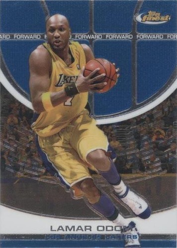 2005-06 Topps Finest - Lamar Odom #46