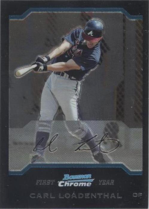 2004 Bowman Chrome - Carl Loadenthal #230