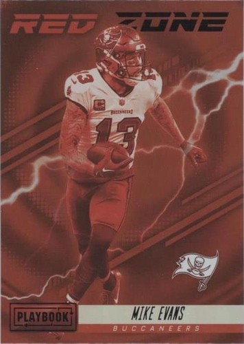 2022 Panini Playbook Mike Evans #RZ-17