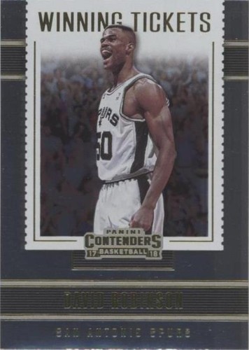 2017-18 Panini Contenders - David Robinson #19
