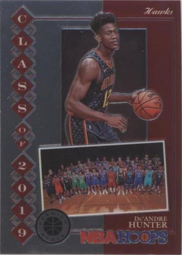 NBA カード DeAndre Hunter RC直筆サイン 2024-25 Panini NBA Hoops PREMIUM Stock #91 De'Andre Hunter