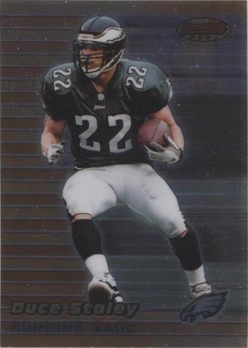 1999 Bowman's Best Duce Staley #71