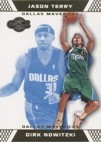 2007-08 Topps Co-Signers - Jason Terry/Dirk Nowitzki #6
