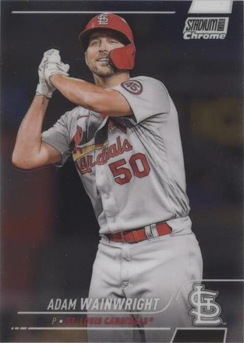 2022 Topps Stadium Club Chrome - Adam Wainwright #106