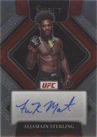 2022 Panini Select UFC - Aljamain Sterling #SG-AST