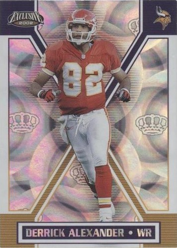 2002 Pacific Exclusive Derrick Alexander #93