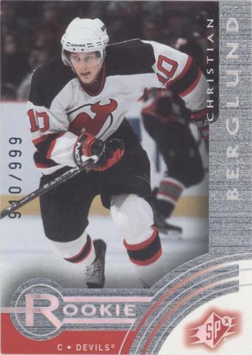 2001-02 SPx - Christian Berglund #209