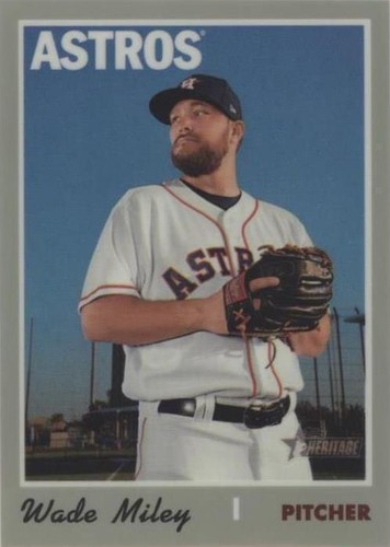 2019 Topps Heritage High Number - Wade Miley #THC-562