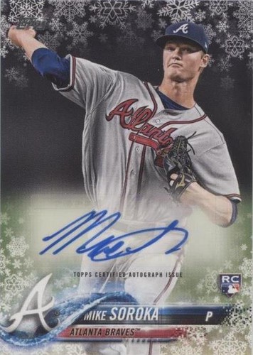 2018 Topps Holiday - Mike Soroka #A-MS