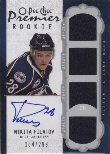 2008-09 O-Pee-Chee Premier - Nikita Filatov #47