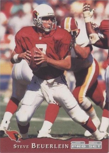 1993 Pro Set Steve Beuerlein #346