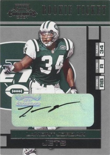 2001 Playoff Contenders LaMont Jordan #151
