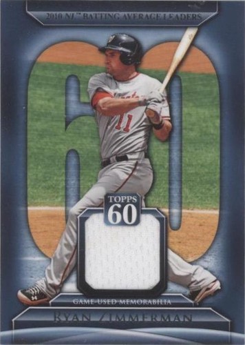 2011 Topps - Ryan Zimmerman #T60R-RZ