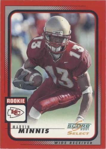 2001 Score Select Marvin Minnis #313