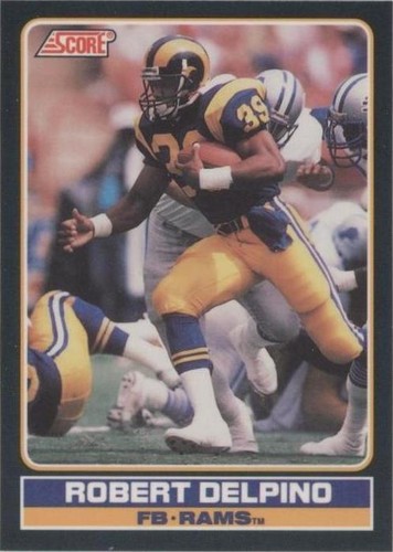 1990 Score Robert Delpino #40