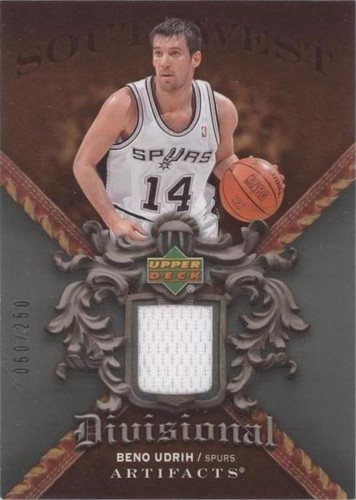2007-08 Upper Deck Artifacts - Beno Udrih #DA-UD