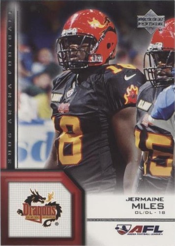 2006 Upper Deck Arena Football Jermaine Miles #128