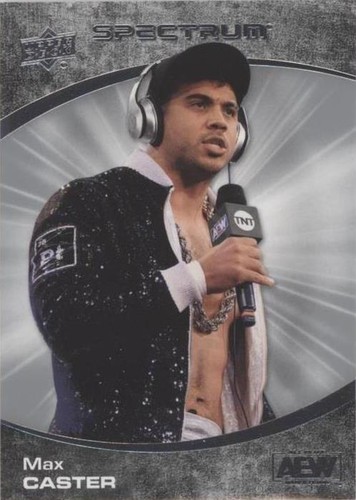 2021 Upper Deck AEW Spectrum - Max Caster #78