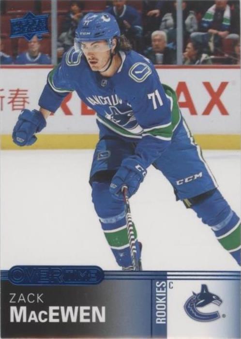 2019-20 Upper Deck Overtime - Zack MacEwen #44